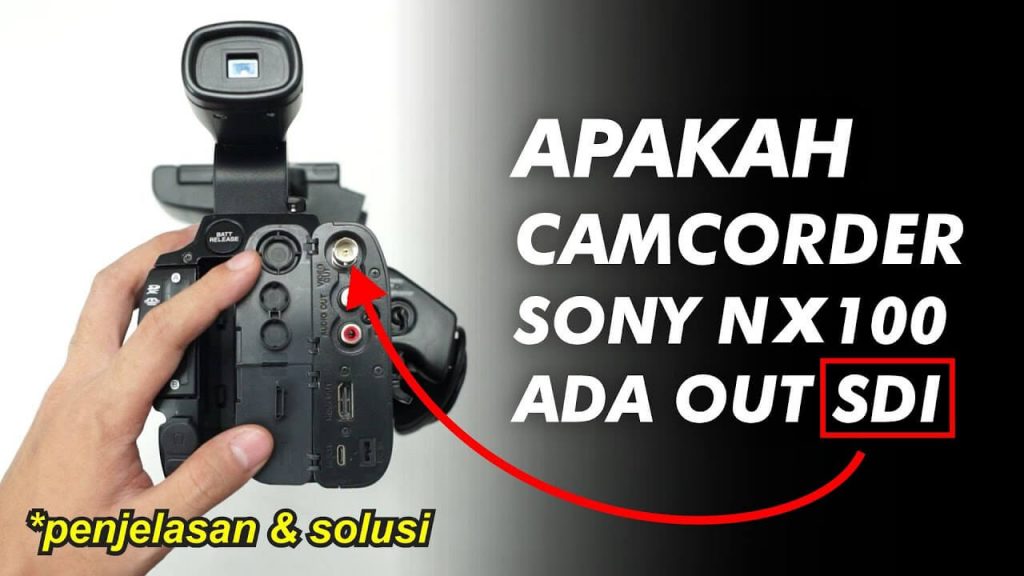 SDI Output Sony NX100 NX200 MC2500