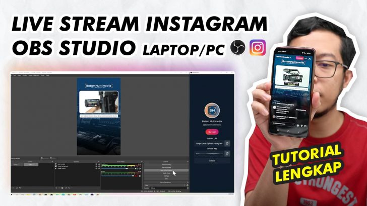 Live Streaming Instagram Via PC Laptop Komputer