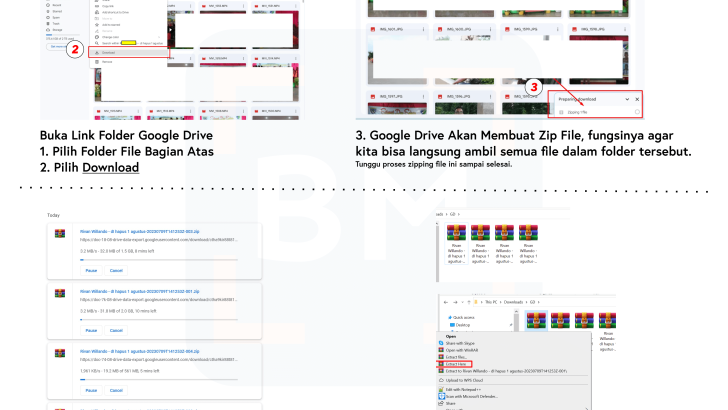 Cara Download Folder Google Drive Batam Multimedia