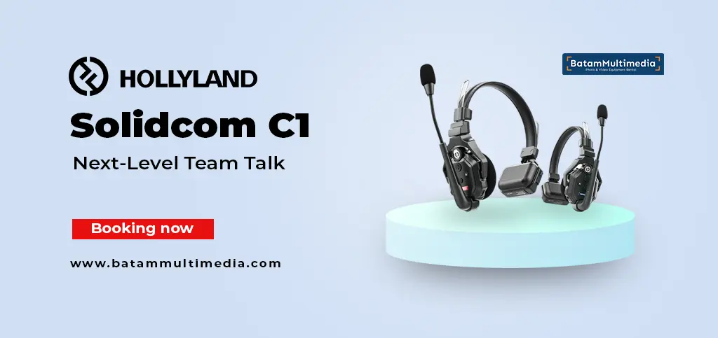 Sewa Clearcom Intercom Solidcom Eartec Hollyland di Batam - Batam Multimedia